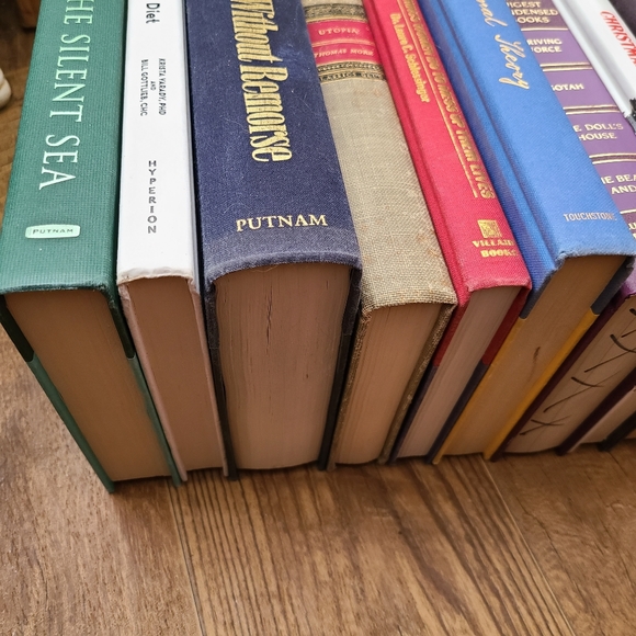 Hardcover Books Home decor craft ephemra mantle library u choose color - Picture 11 of 11